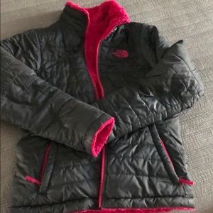 North face girls reversible jacket